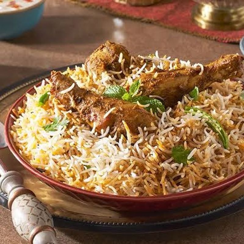 Hyderabadi Chicken biryani